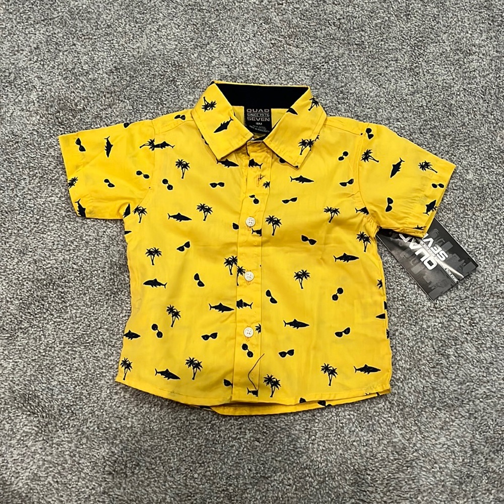 Baby boy button down shirt